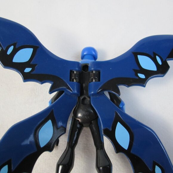 Ben 10 Alien Force Big Chill 4" Blue Action Figure - Picture 10 of 11